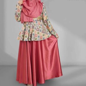 Top & Skirt mixed Color